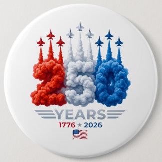 Patriotischer 250. Geburtstag Button