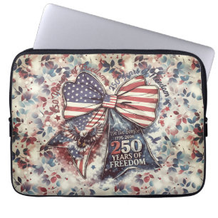 Patriotischer 250. Geburtstag Laptopschutzhülle