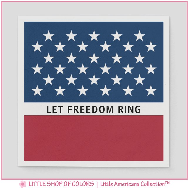 Patriotischer 4. Juli US Flagge Serviette (Von Creator hochgeladen)