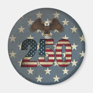 Patriotischer Adler 250 USA Semiquincentennial Magnet