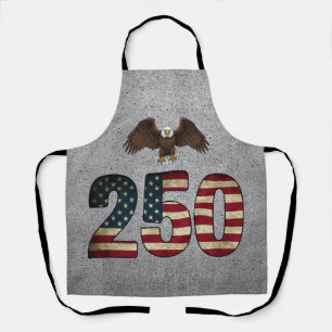 Patriotischer Adler 250 USA Semiquincentennial Schürze