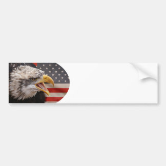 Patriotischer Adler-Bild-Autoaufkleber Autoaufkleber
