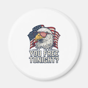 Patriotischer Adler Du Bist Heute Abend Frei Vinta Magnet