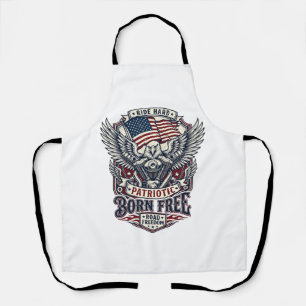 Patriotischer Adler Motorrad Freiheit Patriot  Schürze