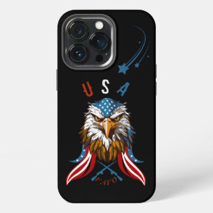 Patriotischer Adler USA FAFO iPhone 13 Pro Hülle