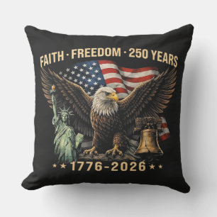 Patriotischer Adler zum 250. Jubiläum  Kissen
