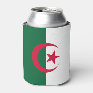 Patriotischer algerischer Flagge Can Cooler Dosenkühler
