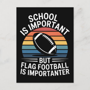 Patriotischer American-Football-Helm USA-Flagge Postkarte