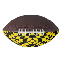 Patriotischer American Football mit der Flagge von