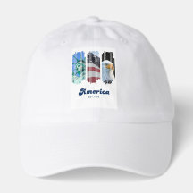 Patriotischer Amerika Grafik-Baseballcap