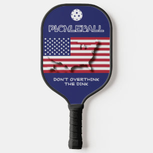 Patriotischer Amerikaner: DEN DINK NICHT ZU TIef d Pickleball Schläger