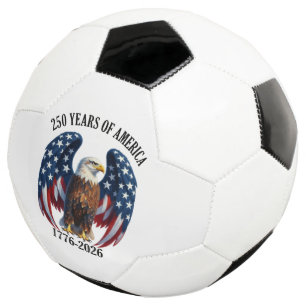 Patriotischer Amerikanischer Adler 250 Jahre 1776- Fußball