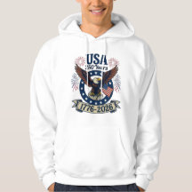Patriotischer Amerikanischer Adler 250 Jahre 1776-