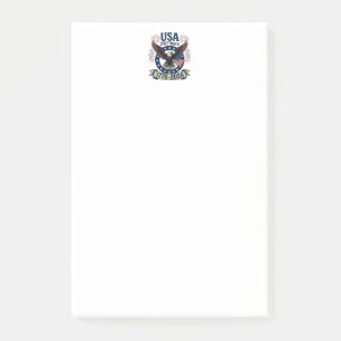 Patriotischer Amerikanischer Adler 250 Jahre 1776- Post-it Klebezettel