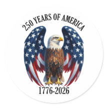 Patriotischer Amerikanischer Adler 250 Jahre 1776-