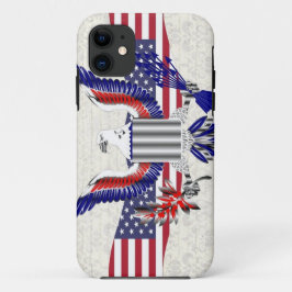 Patriotischer amerikanischer Adler Case-Mate iPhone Hülle