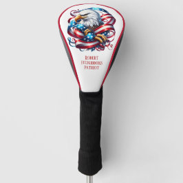 Patriotischer Amerikanischer Adler Golf Headcover