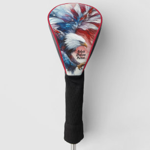 Patriotischer Amerikanischer Adler Golf Headcover