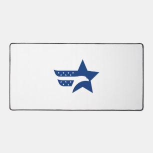 Patriotischer Amerikanischer Adler Stern Schreibtischunterlage