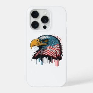 Patriotischer amerikanischer Adler USA Unabhängigk iPhone 15 Pro Hülle