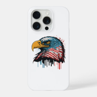 Patriotischer amerikanischer Adler USA Unabhängigk iPhone 15 Pro Hülle