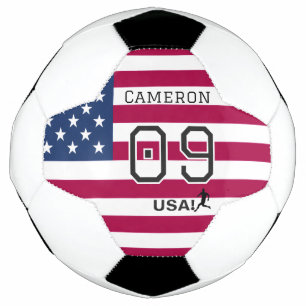 Patriotischer amerikanischer Athlet Schild Sterne Fußball