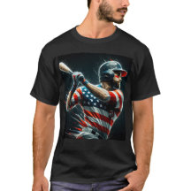 Patriotischer amerikanischer Baseball