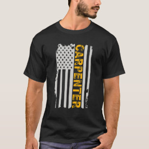 Patriotischer amerikanischer Flaggenbetreiber für T-Shirt