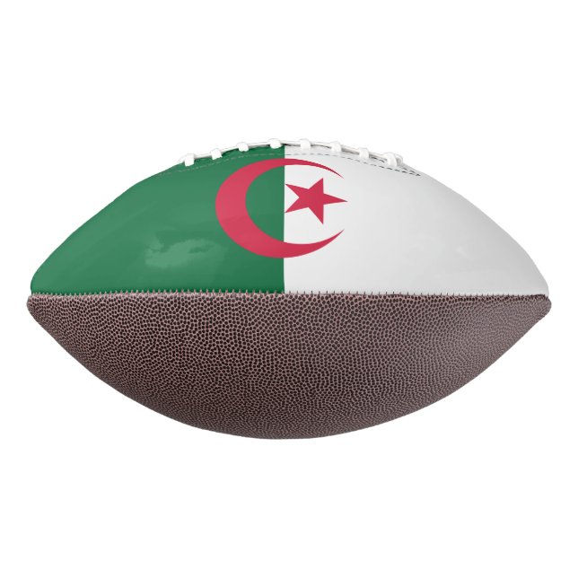 Patriotischer amerikanischer Fußball mit der Flagg Football (Gedreht 270)