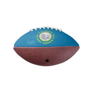 Patriotischer amerikanischer Fußball South Dakota Football
