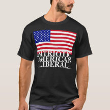 Patriotischer amerikanischer Liberaler