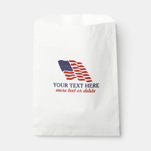 Patriotischer amerikanischer Unabhängigkeitstag Geschenktütchen