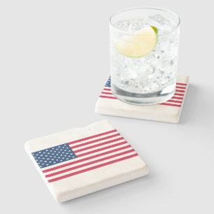 Patriotischer amerikanischer Untersetzer
