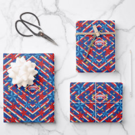 Patriotischer Arbeitstag Geschenkpapier Set