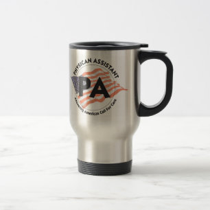 Patriotischer Arzt-behilfliche Reise-Tasse Reisebecher