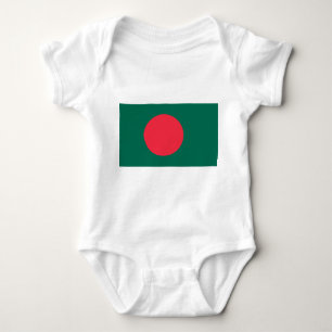 Patriotischer Babybodyanzug mit Flagge in Banglade Baby Strampler