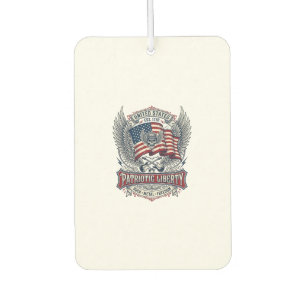 Patriotischer Bandana Rocker Old Glory Musik Rock  Autolufterfrischer