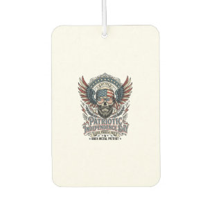 Patriotischer Bandana Rocker Old Glory Musik Rock Autolufterfrischer