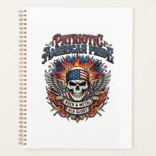 Patriotischer Bandana Rocker Old Glory Musik Rock Planer