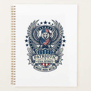 Patriotischer Bandana Rocker Old Glory Musik Rock  Planer
