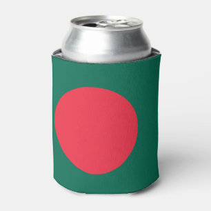 Patriotischer bangladeschischer Flagge Dosenkühler