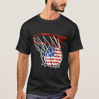 Patriotischer Baseball 4. Juli USA-Flagge Sport T-Shirt