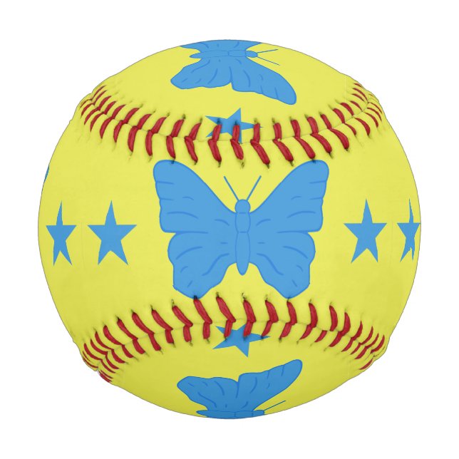 Patriotischer Baseball mit Flagge von Bady Bassit (Vorderseite)