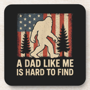 Patriotischer Bigfoot Ein Vater Wie Ich Ist Schwer Getränkeuntersetzer