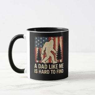 Patriotischer Bigfoot Ein Vater Wie Ich Ist Schwer Tasse