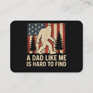 Patriotischer Bigfoot Ein Vater Wie Ich Ist Schwer Visitenkarte
