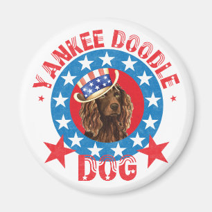 Patriotischer Boykin Spaniel Magnet