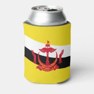 Patriotischer Brunei-Flagge Dosenkühler