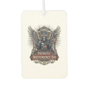 Patriotischer Chrome-Reaper-Dunkler-Patriot-Skelet Autolufterfrischer