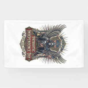 Patriotischer Chrome-Reaper-Dunkler-Patriot-Skelet Banner